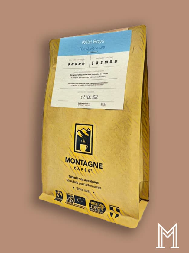 café de spécialité - Blend Wild boys - de Montagne Cafés